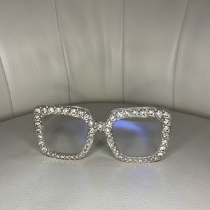 RHINESTONE SUNGLASSES